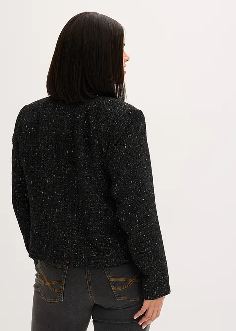 Blazer corto in morbido bouclé, bonprix