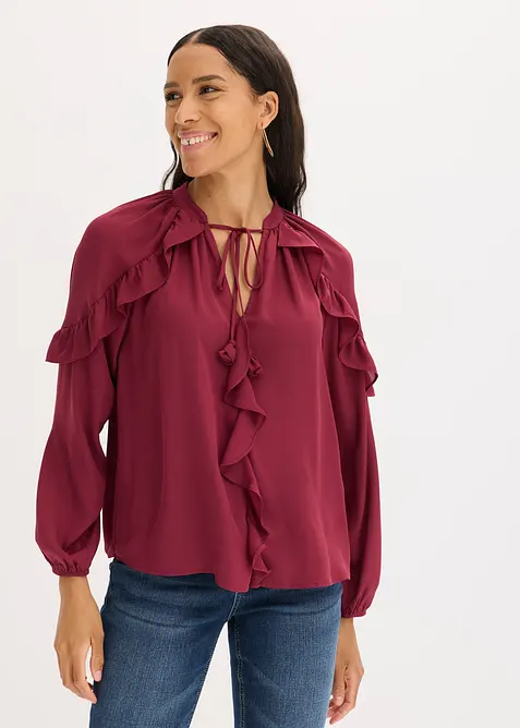 Tunica con volant, bonprix