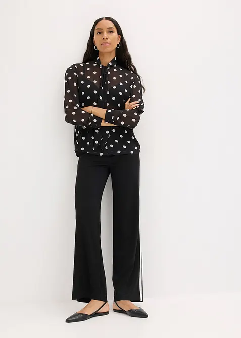 Camicetta con fiocco, bonprix