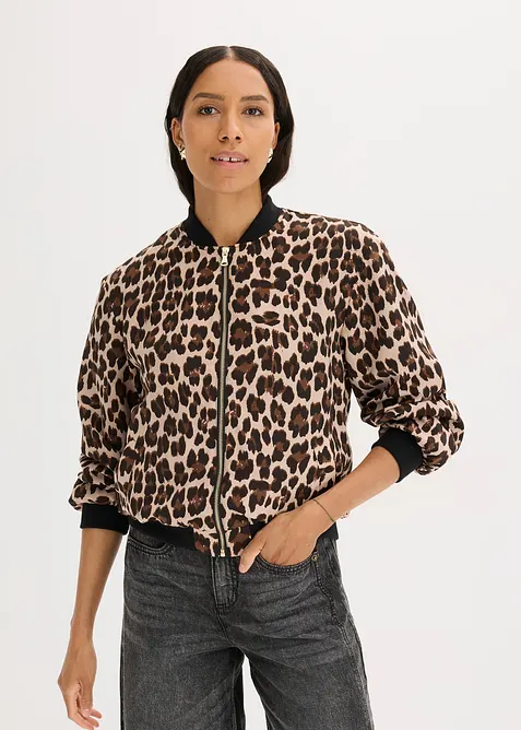 Bomber in satin fluente, bonprix