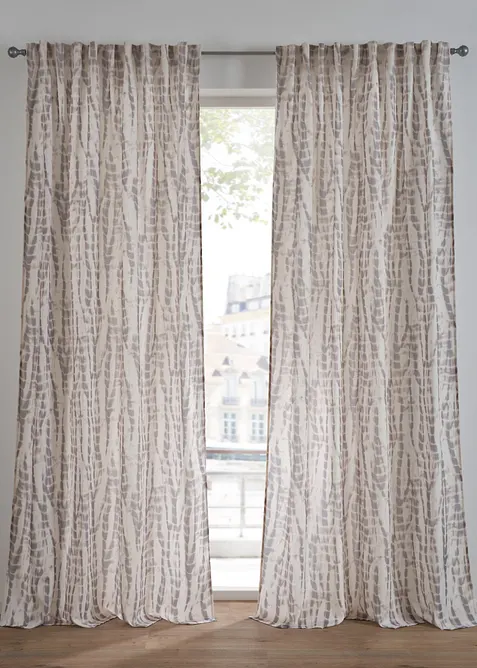 Tenda trasparente fantasia (pacco da 1), bonprix