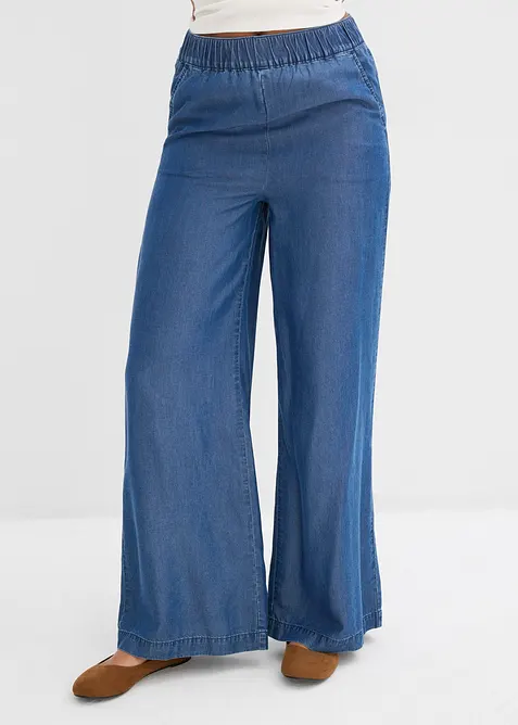 Pantaloni larghi e fluenti in lyocell, bonprix