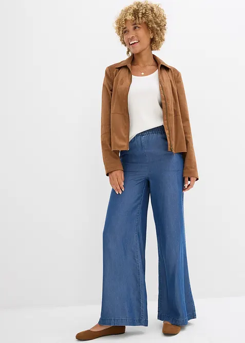 Pantaloni larghi e fluenti in lyocell, bonprix