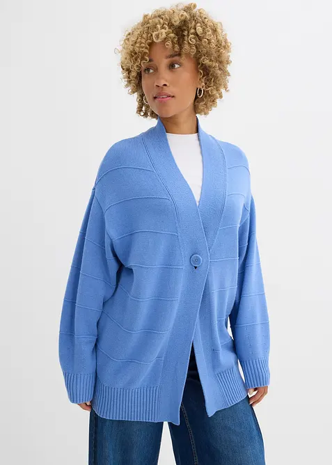 Cardigan lungo in maglia, bonprix