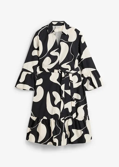 Abito pr&eacute;maman / da allattamento in puro cotone biologico, bonprix