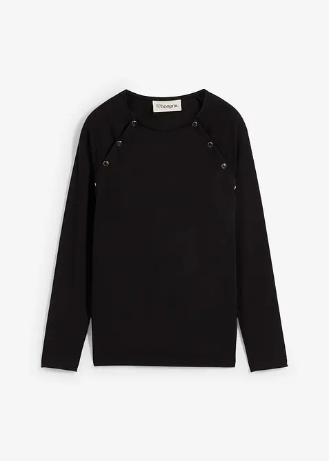 Maglia prémaman / da allattamento in cotone, bonprix