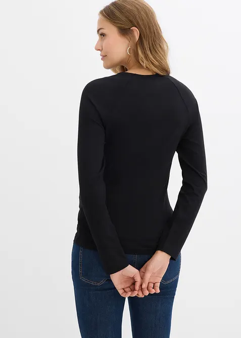 Maglia prémaman / da allattamento in cotone, bonprix