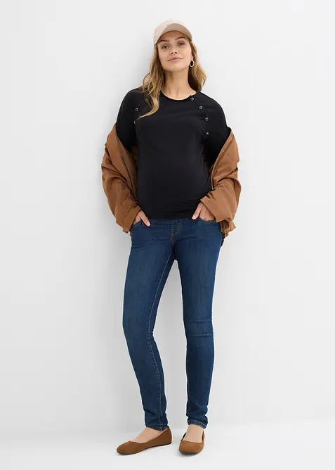 Maglia prémaman / da allattamento in cotone, bonprix