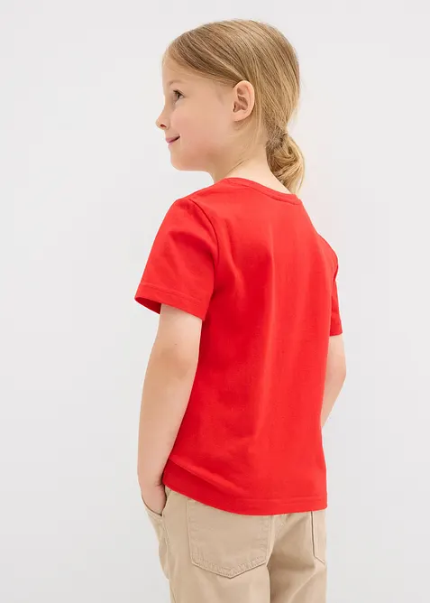 T-shirt in puro cotone biologico (pacco da 2), bonprix