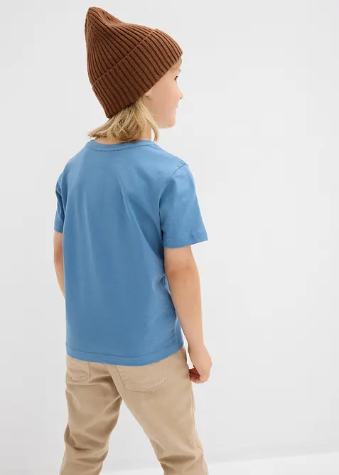 T-shirt in puro cotone biologico (pacco da 3), bonprix