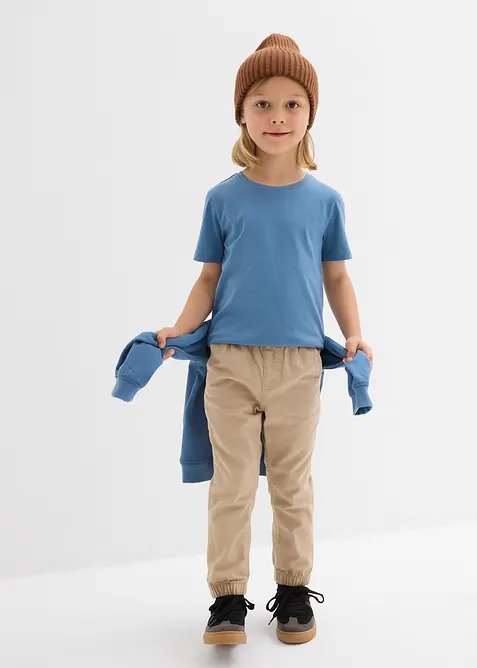 T-shirt in puro cotone biologico (pacco da 3), bonprix