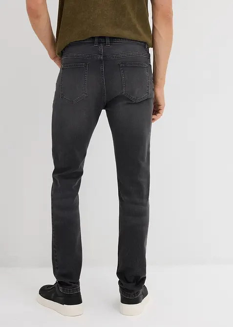 Jeans elasticizzati slim fit, straight, bonprix