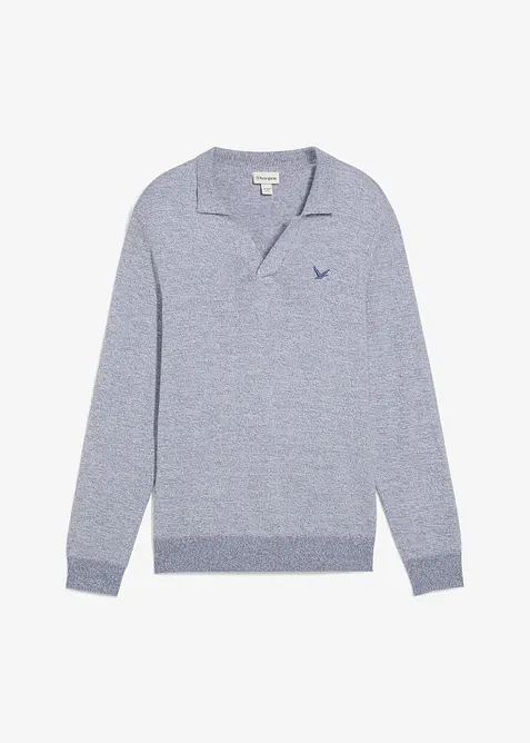 Maglione in filato fine con puro cotone, bonprix