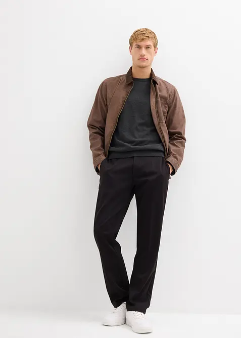 Maglione in filato fine con puro cotone, bonprix