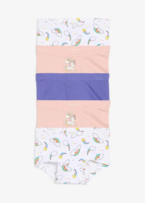 Boxer aderenti con cotone biologico (pacco da 5), bonprix