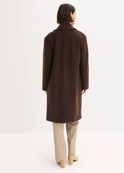 Cappotto corto in simil lana, bonprix