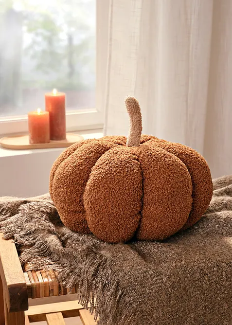 Cuscino arredo a forma di zucca, bonprix