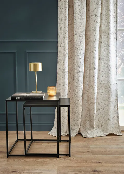 Tenda jacquard con effetto lucido (pacco da 1), bonprix