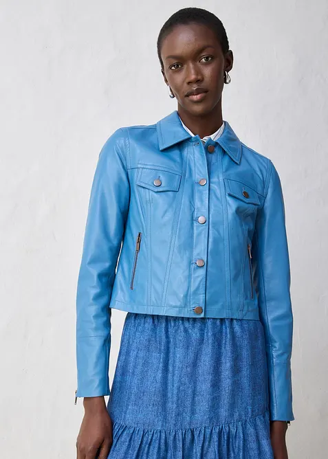 Giacca in nappa di agnello, bonprix