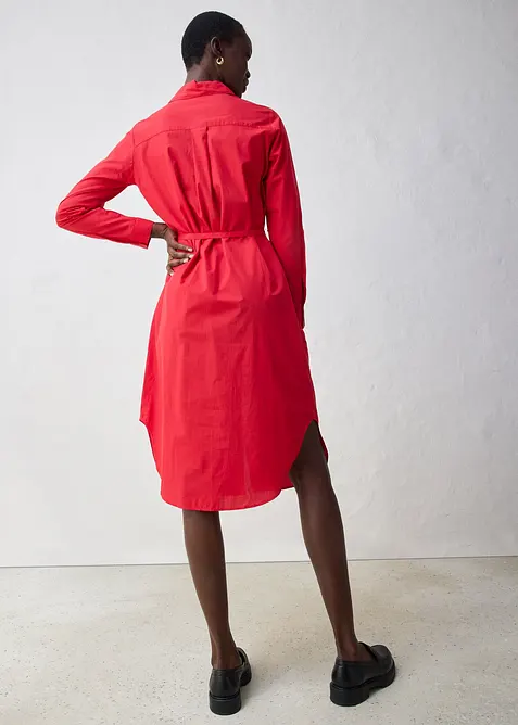 Abito chemisier in misto seta, bonprix