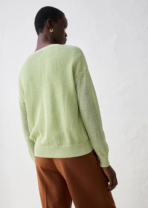 Cardigan traforato, bonprix