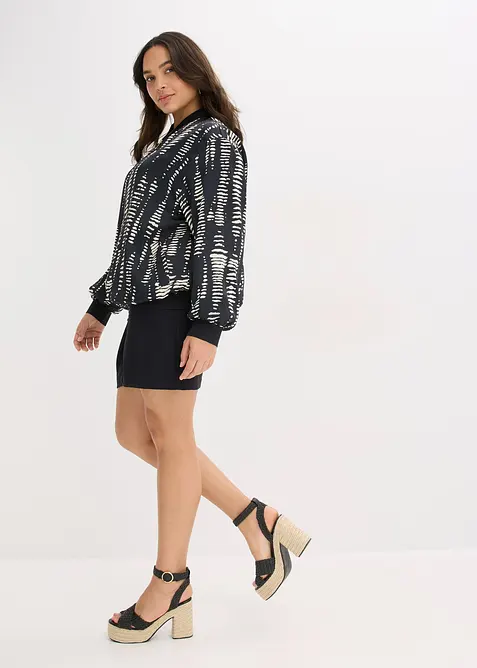 Bomber in satin fluente, bonprix