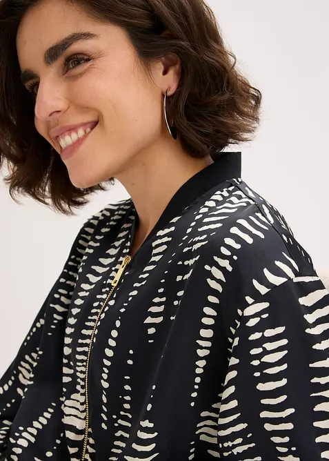 Bomber in satin fluente, bonprix