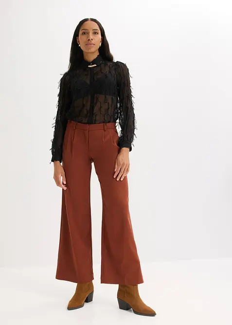 Blusa con lavorazione a frange, bonprix