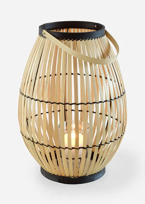 Lanterna con bicchiere in vetro, bonprix