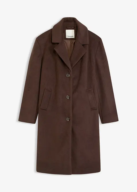 Cappotto corto in simil lana, bonprix