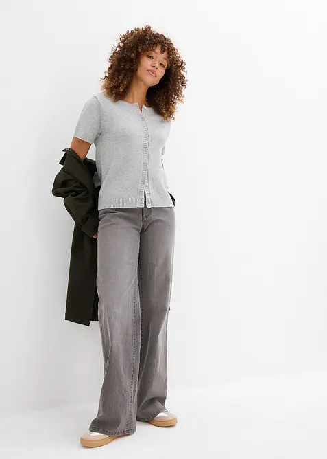 Cardigan a maniche corte, bonprix