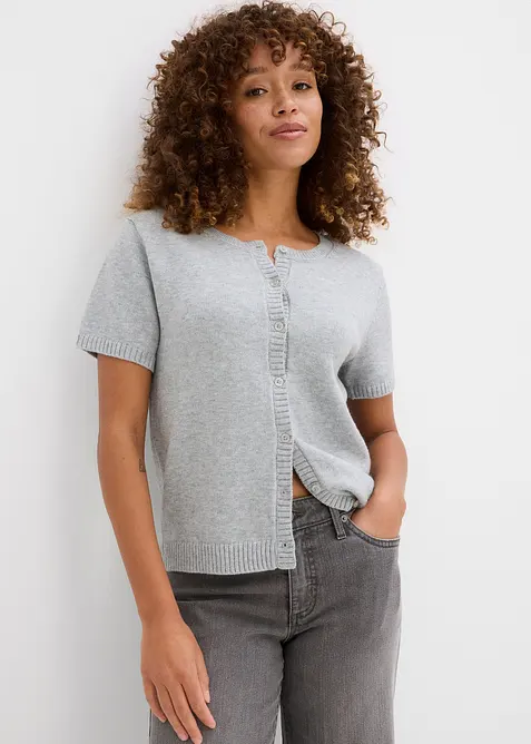 Cardigan a maniche corte, bonprix