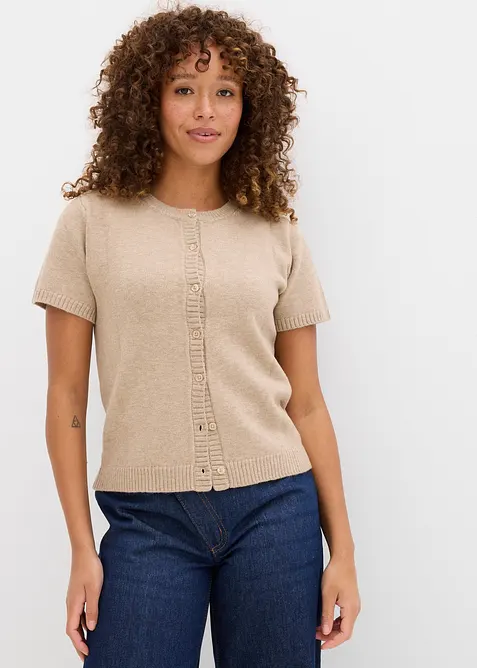 Cardigan a maniche corte, bonprix