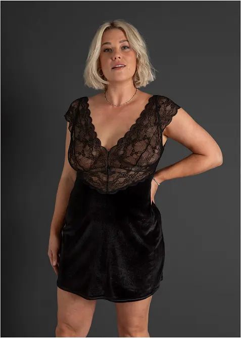 Abito in velluto, bonprix