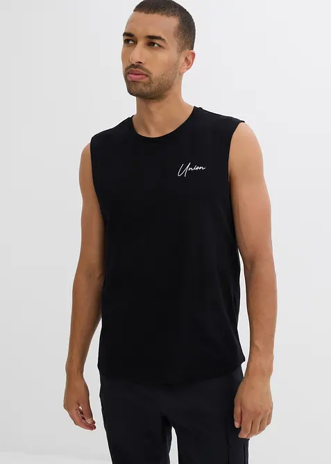 Canotta in puro cotone biologico, loose fit (pacco da 2), bonprix