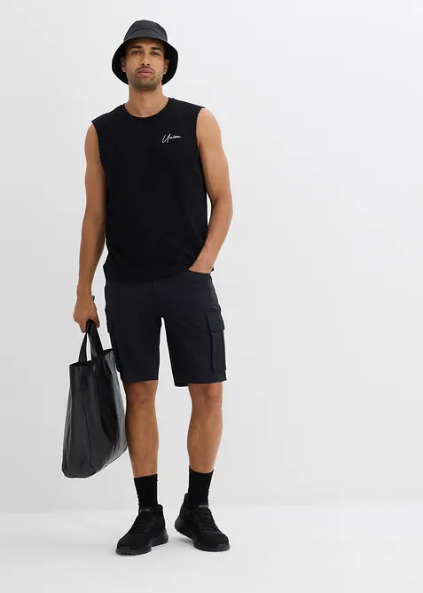 Canotta in puro cotone biologico, loose fit (pacco da 2), bonprix