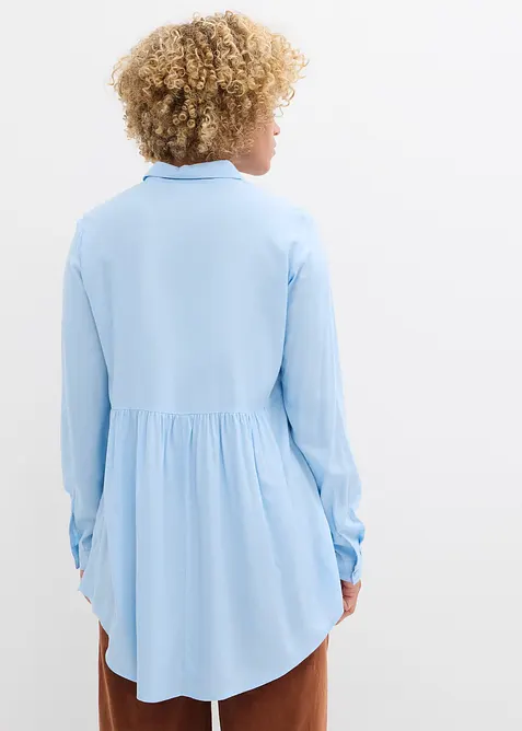 Camicia lunga in viscosa, bonprix