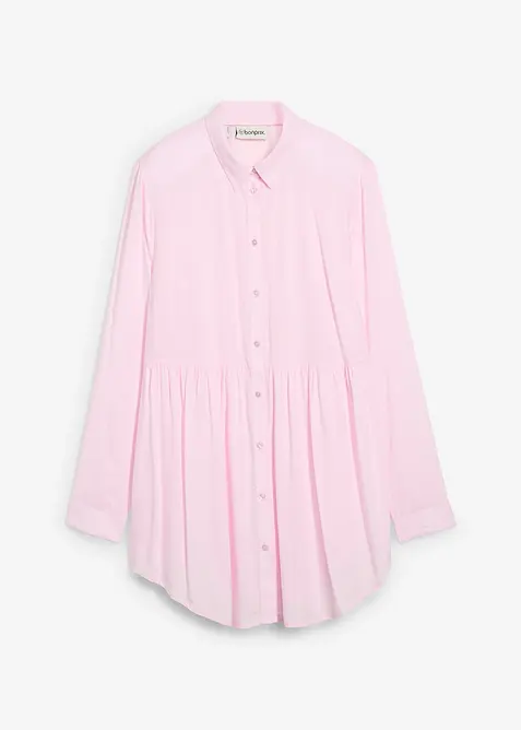 Camicia lunga in viscosa, bonprix