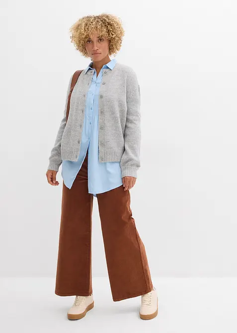 Camicia lunga in viscosa, bonprix