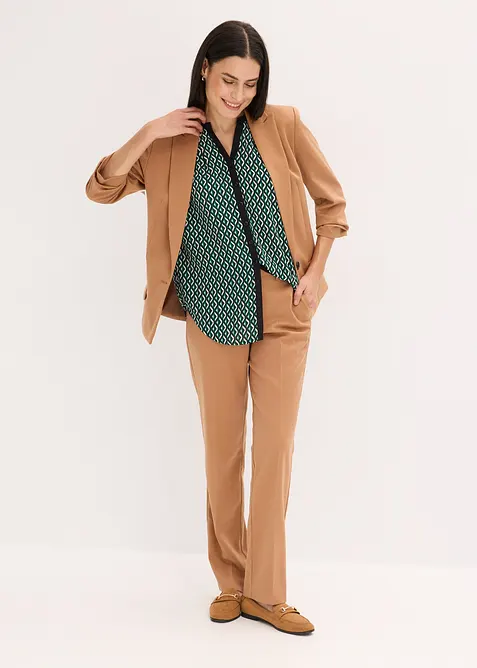 Blazer con maniche drappeggiate, bonprix