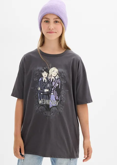 T-shirt Mercoledì in puro cotone, Wednesday