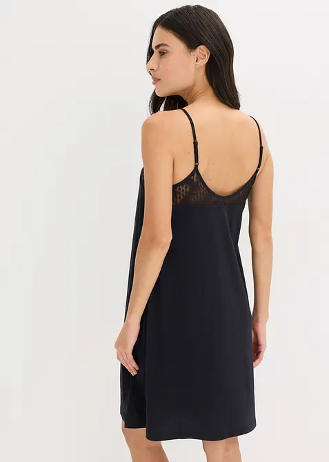 Camicia da notte corta in misto modal morbido, bonprix