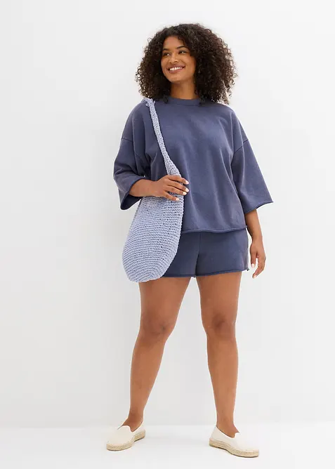 Shorts in felpa morbida di misto cotone, bonprix