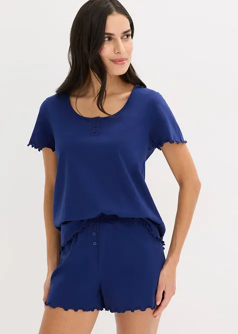 Pigiama estivo con bottoncini, bonprix
