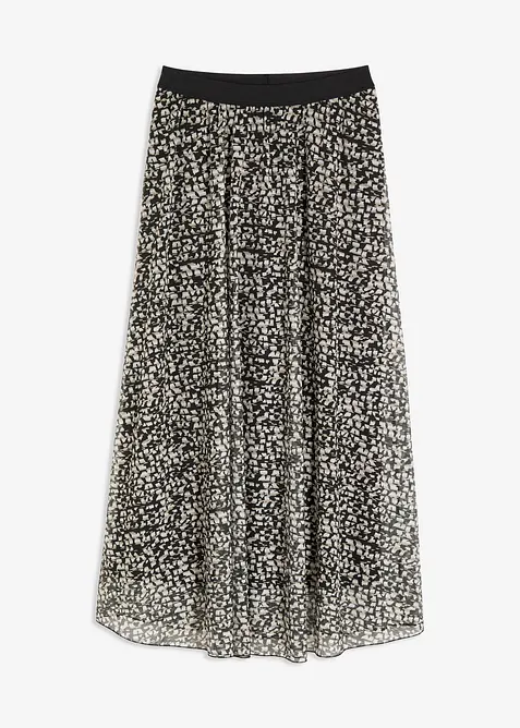 Gonna in jersey e mesh, bonprix