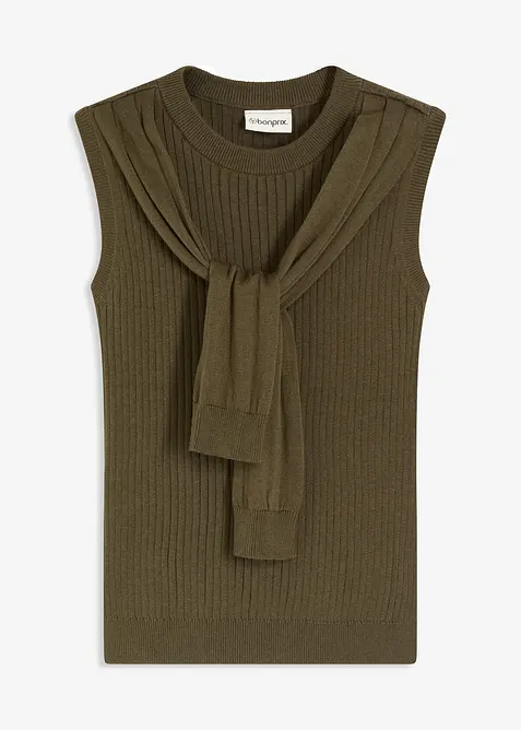 Gilet in maglia, bonprix