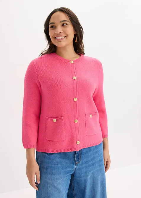 Cardigan in cotone, bonprix