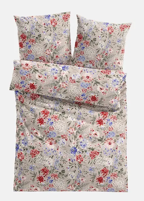 Biancheria da letto con motivo floreale, bonprix
