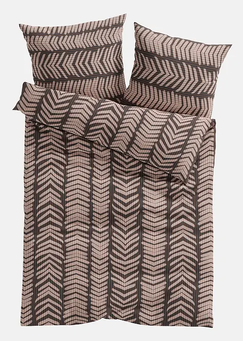 Biancheria da letto in fantasia grafica, bonprix