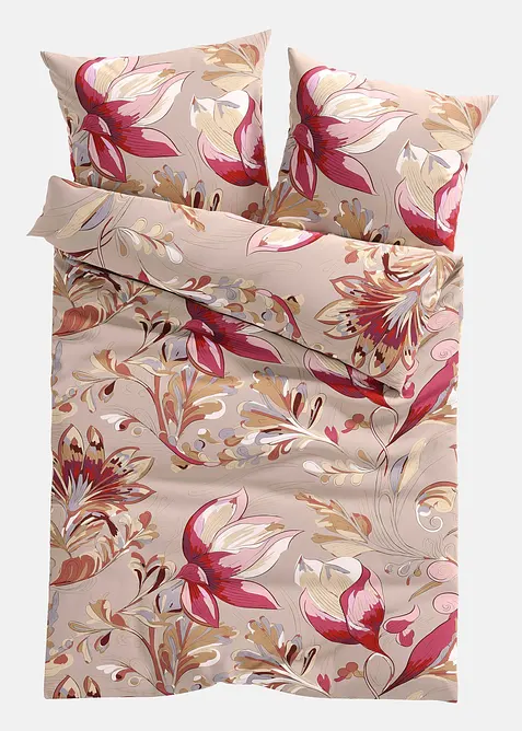 Biancheria da letto con motivo floreale, bonprix
